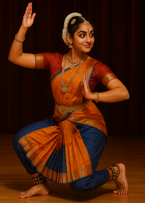 Grace in Bharatanatyam Dance